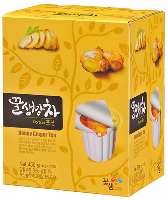 꽃샘 생강차포션15개입x2개, 30g, 15개입, 2개