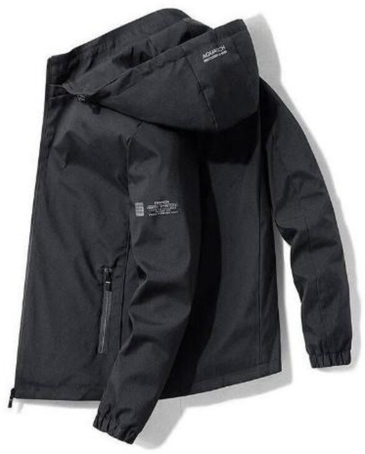 防風防水連帽衝鋒外套 - 運動休閒 戶外登山滑雪適用