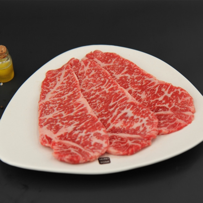 [설창한우] 암소한우 1++등급 채끝 스테이크 채끝 200g, 1++등급 채끝 스테이크 300g, 1개