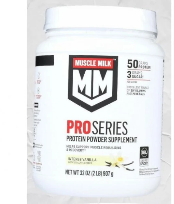 머슬 밀크 파우더 프로 시리즈 단백질 50g 인텐스 바닐라 0.9kg 2파운드 미주 내수, 1개 - 쿠팡