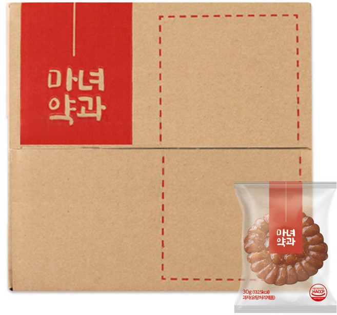 마녀바스켓 마녀약과 30g (30개입), 900g, 1개