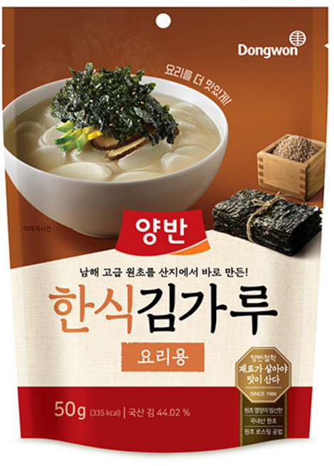 22886 데일즈기획 동원 양반 한식 김가루, 2개, 50g