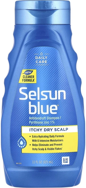 Selsun Blue 비듬 방지 샴푸 가렵고 건조한 두피 325ml(11fl oz), SelsunBlue비듬방지샴푸가렵고건조한두피325ml1 - 쿠팡