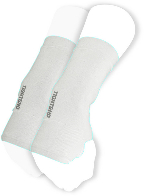 타이트엔드 XFIT 암스5 아쿠아쿨 손토시 좌우, 화이트, 1세트