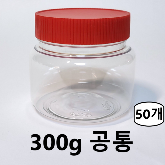 SD 젓갈통 300g 공통용기 고추장통 된장통 PET용기 김치통 깍두기통 페트병, 50개