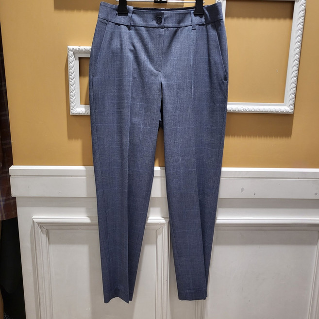 BCBG 비씨비지 여름24 틴 체크 바지 B4B4P324