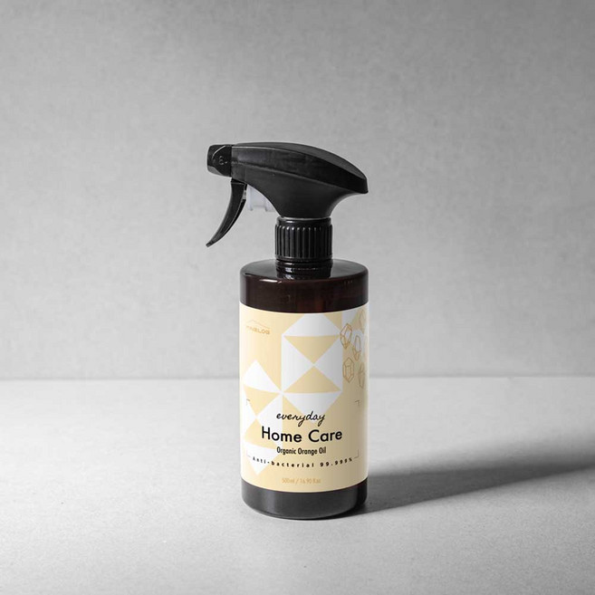 미네로그 홈케어 살균 탈취제 천연 미네랄 실내탈취제 오렌지향, 1개, 500ml