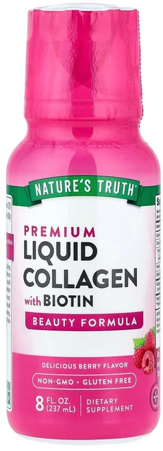 아이허브 Liquid Collagen + 아미노산 비오틴 베리 맛 237ml(8oz), NTH12126, 1개, 237ml - 쿠팡