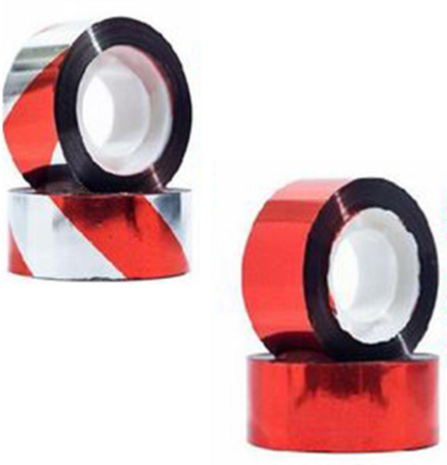 도매창고 조류퇴치 반사 테이프 농작물 보호 새퇴치줄 농업용 허수아비 과수용 산짐승 유해조류 조류퇴치용품, 2.5조류퇴치테이프-실버레드, 1개