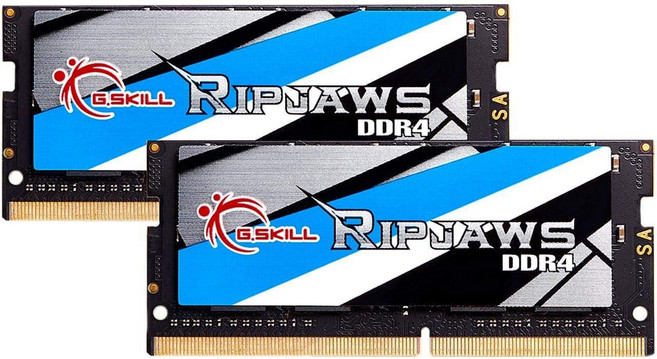 G.SKIL Ripjaws DDR4 SO-DI 시리즈 RA 32GB 2x16GB 3200Ts CL22-22-52 1.20V 언버퍼링 비ECC 노트북노트북 메모리