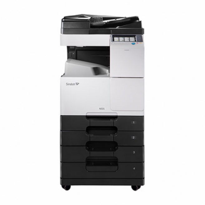 신도리코 D410 사무용 칼라복합기 A3양면출력/분당22매/스캔/복사/팩스(별도) 리퍼제품, 팩스없음, 2시간이내