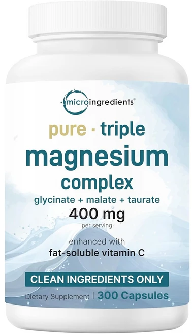 마이크로 마그네슘 글리시네이트 말레이트 300캡슐, 1개 - 쿠팡