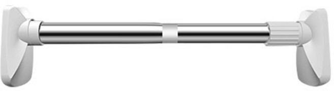 로아 다용도 압축 봉 무타공 커튼봉 빨래걸이, 5호 129-240cm