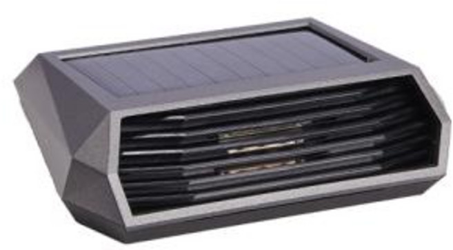 ILUDA 차량용공기청정기 공기정화기 번호판이 있는 태양광 자동차 공기 청정기 USB 산소 클리너 오존 발생기 이중 충전 용품, Black