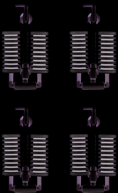 영아쿠아 리글라스 슈퍼나노 프리미엄스펀지 여과기 LS-S, 4개