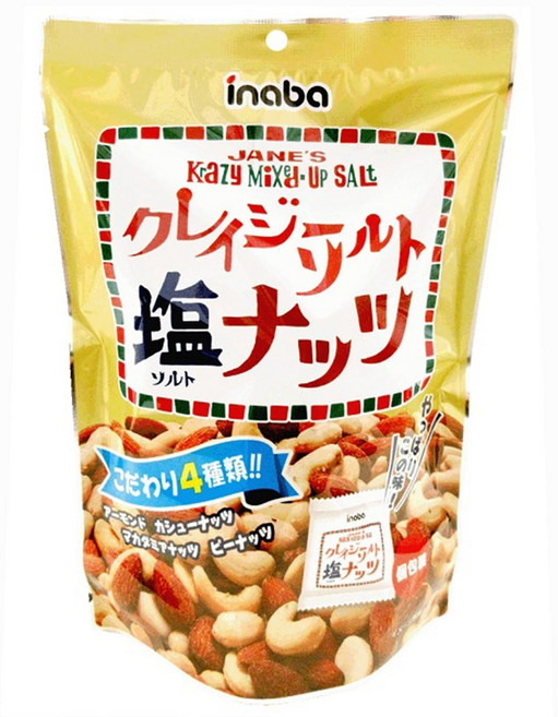 이나바 땅콩 미친 솔트 너트(개 포장) 126g×6개, 126g