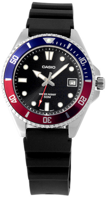 타임플래닛 CASIO MDV-10-1A2 미니 흑새치 다이버 시계