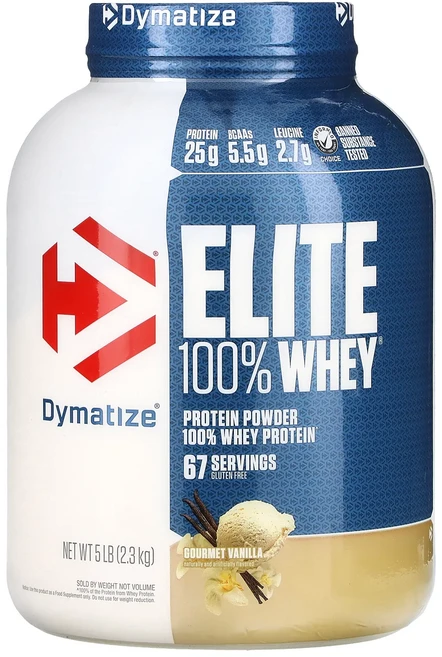 몸관리하세요 겨울입니다 Dymatize Elite 100% 유청 단백질 분말 고메 바닐라 2.3kg(5lbs) 특별관리진행, DymatizeElite100유청단백질분말고메바닐라23, 2.3kg, 1 - 쿠팡
