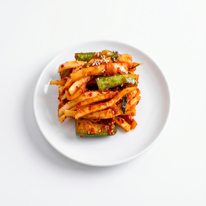 [오수연푸드] 수제반찬 도라지오이무침, 200g, 1개