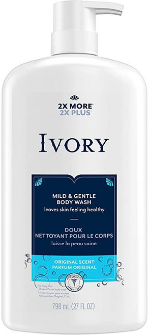 아이보리 오리지널 향 젠틀 바디워시 798ml 213427