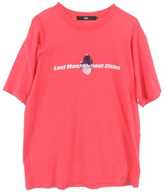 LMC (MEN - L) 코튼 빅로고 반팔 티셔츠
