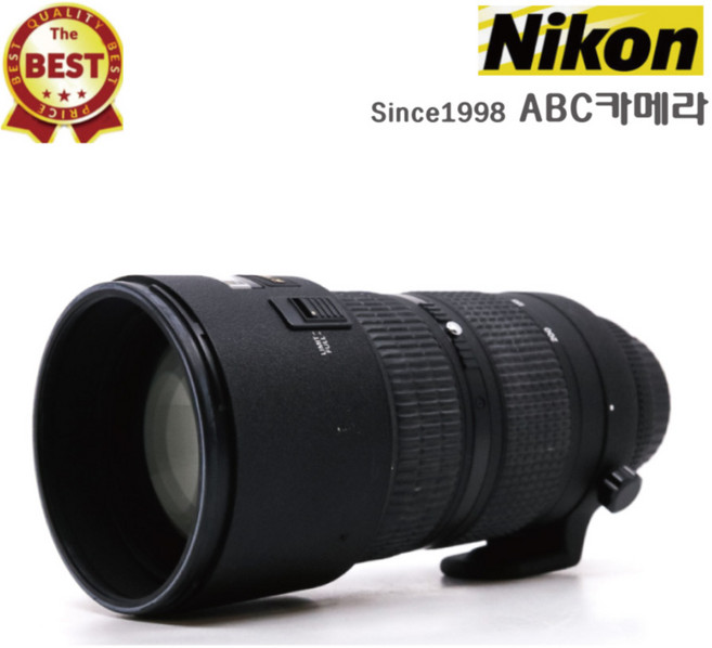 추가금x Nikon AF Nikkor 80-200mm f/2.8D IF-ED 회전식 니콘 DSLR전용 망원 줌렌즈 완벽검수