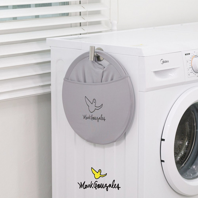 마크곤잘레스 접이식 빨래바구니, 그레이