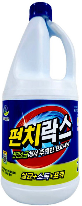 하루그린 살균 표백 청소 펀치락스, 1개, 2L