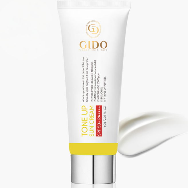 PA++++ SPF50+ NMN 골프 톤 업 선크림 GIDO tone up sun cream, 1개, 60ml