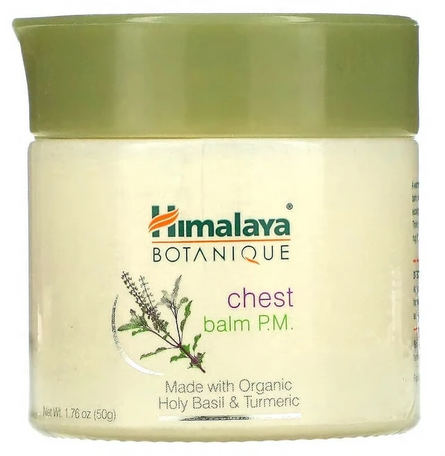 Himalaya 식물성 체스트 밤 P.M. 1.76 oz (50 g) HIM-20006, 1 - 쿠팡