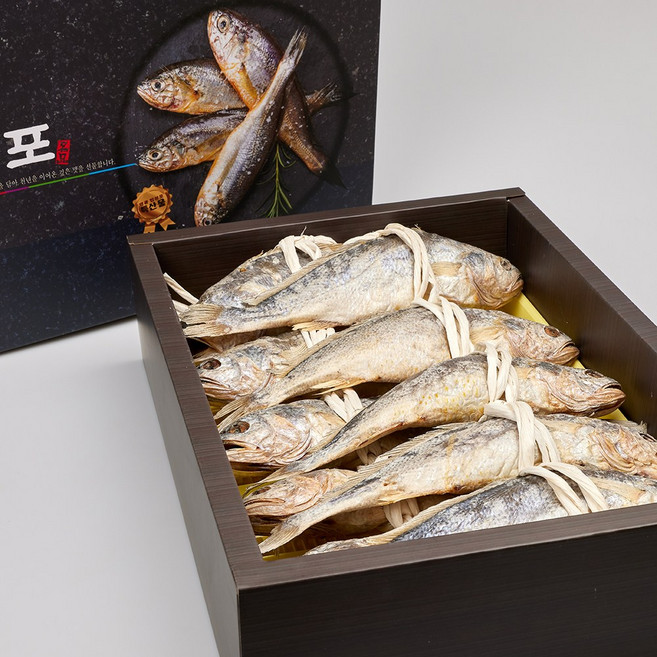전라도청년 정성포장 영광 법성포 건조 보리굴비 선물세트, 10개, 왕특(33cm내외)