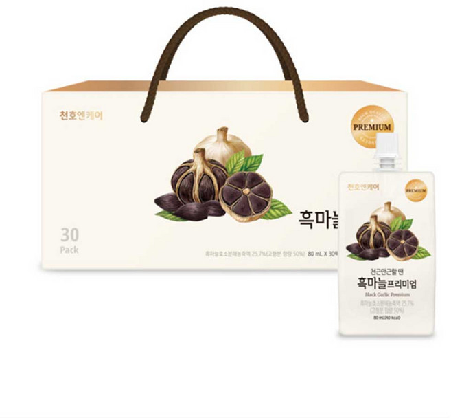 흑마늘 프리미엄 40개 (1개당 80ml), 80ml