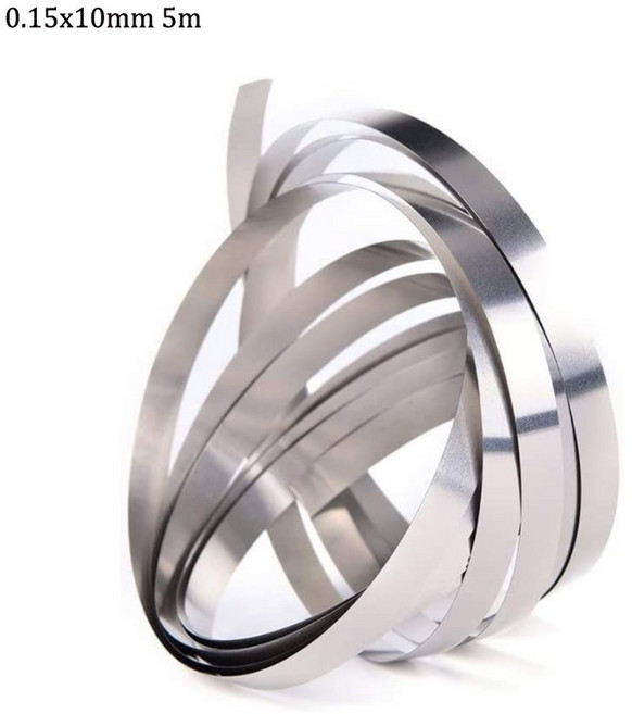 Li 18650 배터리 스폿 용접기 장비 5meter 니켈 스트립 팩용 벨트, 0.15x10mm 5m, 0.15x10mm 5m, 1개