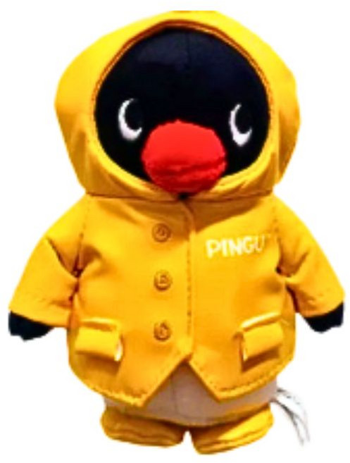 핑구 우비 가방고리, 혼합색상, 1개, 10cm