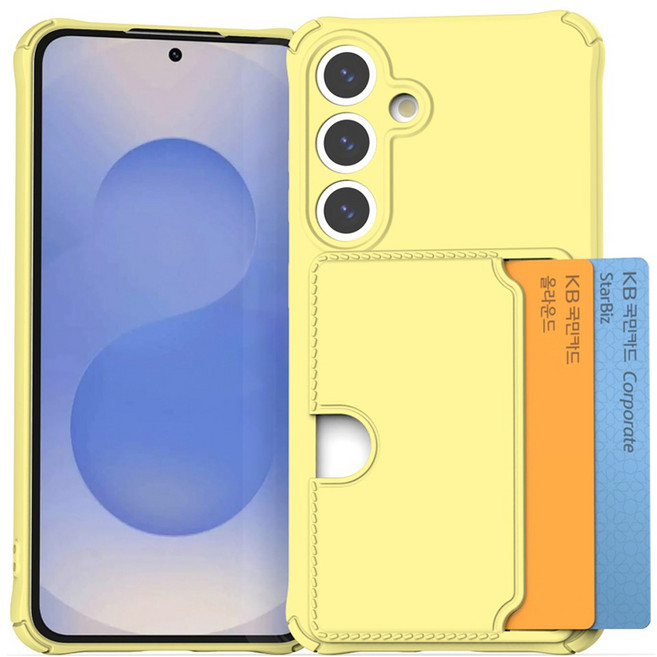 에센스웨어 틴트톤 컬러 범퍼 슬라이드 카드수납 휴대폰 케이스