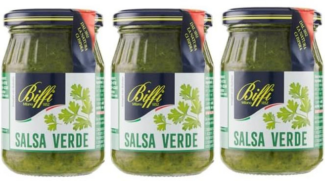 이탈리아 비피 Biffi Salsa Verde 살사 베르데 소스, 12개, 190g