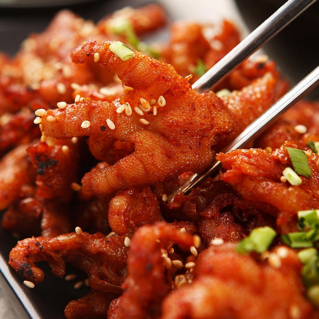 직화 무뼈 닭발 불맛 불닭발, 1개, 250g