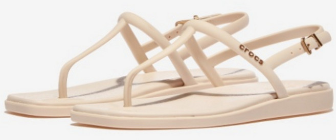 [국내매장판] 크록스 여성 샌들 듀 마이애미 통 플립 209793-0WW