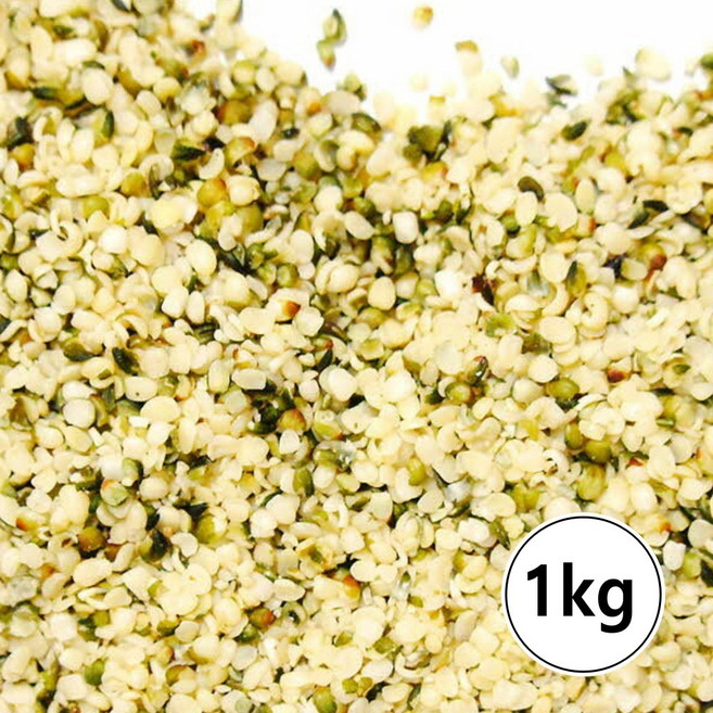 캐나다 햄프씨드 햄프시드 대마씨앗 종자 100 % 식물성 오메가 3 6 9 효능 추천 먹는법, 2개, 500g