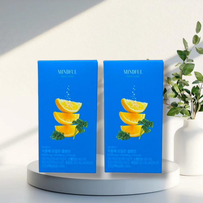 푸드올로지 지중해오일만클렌즈 내돈내산, 10회분, 80g, 2개