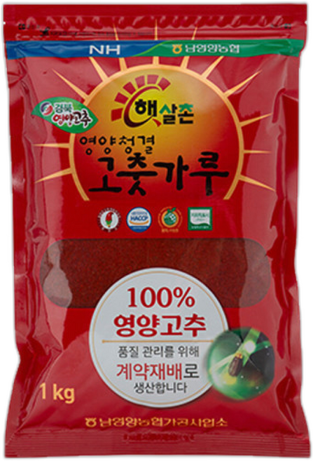 남영양농협 영양 고춧가루 일반 김치용(보통맛) /2025년산, 1개, 1kg