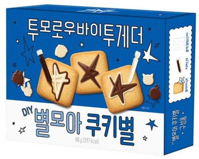 TXT 투모로우바이투게더 별모아 쿠키별, 1개, 80g