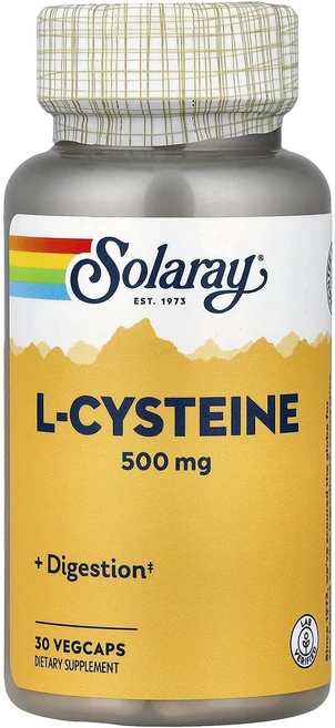 솔라레이 시스테인 L Cysteine 500mg 캡슐 30정, 1개 - 쿠팡