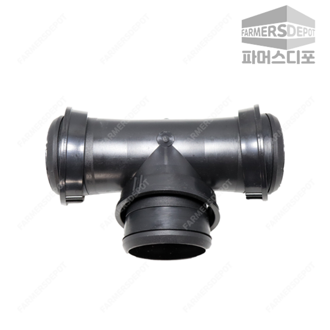 배호스정티소켓 천막호스정티소켓 2인치(50mm)-3인치(75mm) 분수호스 관수자재, 배호스 (천막호스) 정T소켓 50mm, 1개