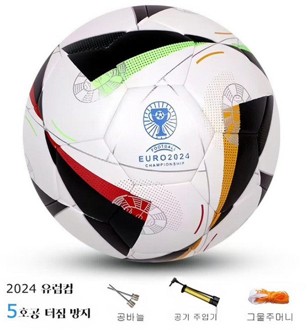블랙케이셔븐 축구 훈련 경기 전문적인 유러피언컵 축구공 5호볼, 사이즈 5, 1개
