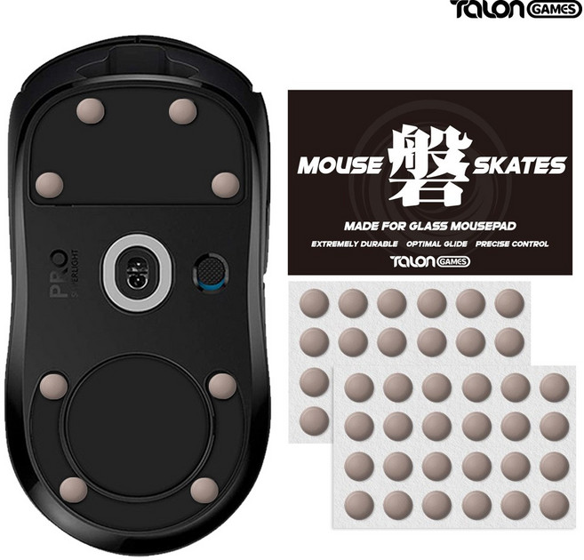 마우스 도트 피트 유리패드전용 밸런스 48개입 지슈라 바브삼 데브삼 탈론게임즈, TG0125, 1개