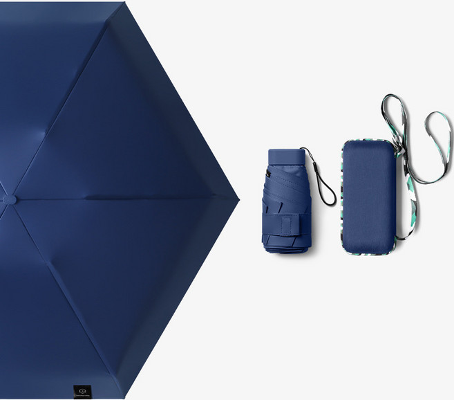 에이쏘르 초경량 미니 양산 암막 양우산 케이스 세트