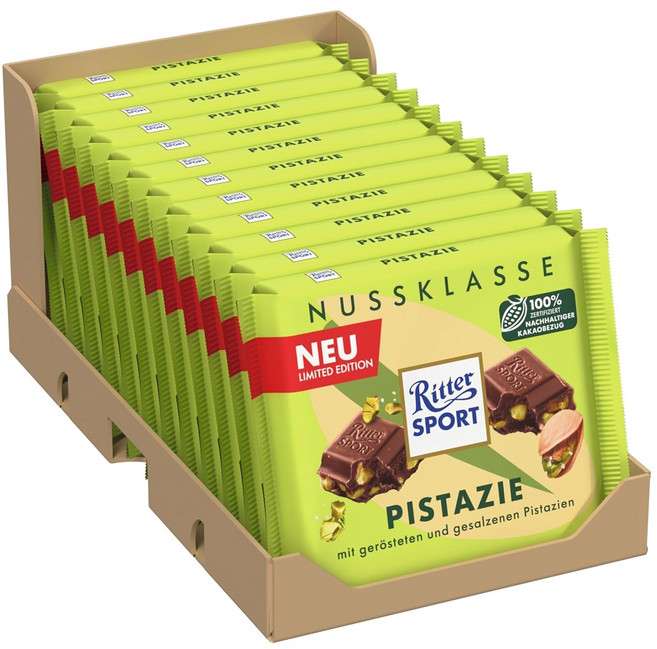리터 스포츠 피스타치오 초콜렛 100G X8팩 Nut class Pistazie, 24개