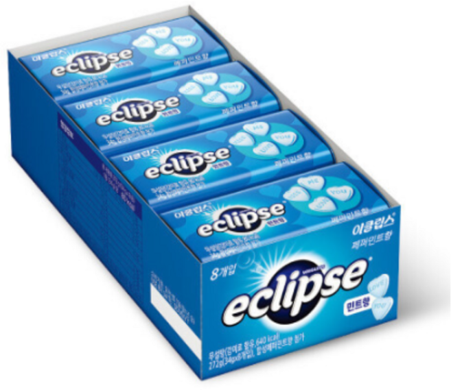 이클립스 2026년 하트 리미티드 에디션 민트, 8개, 34g