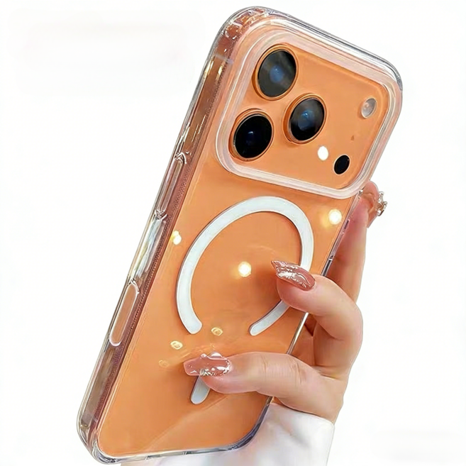 Apple 17 시리즈 핸드폰 케이스 아이폰 자석 투명 케이스
